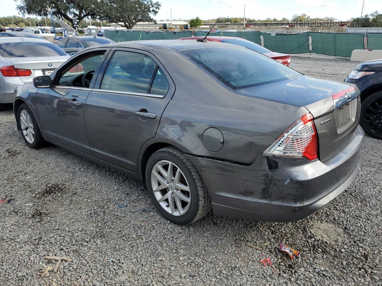 2012 Ford Fusion Sel Gray vin: 3FAHP0JA9CR275835