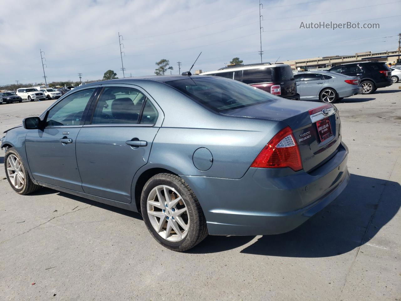 2012 Ford Fusion Sel Blue vin: 3FAHP0JA9CR289458