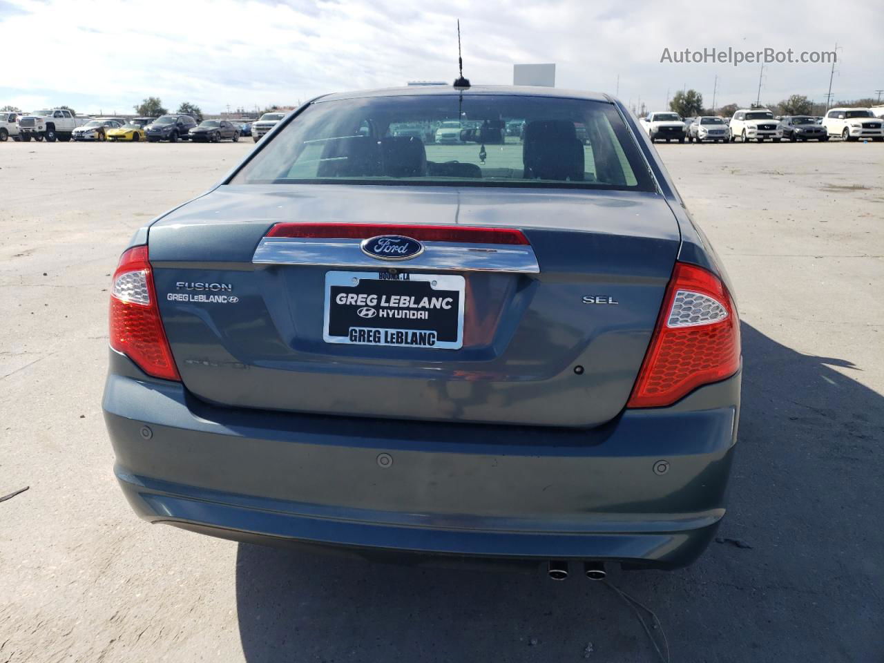 2012 Ford Fusion Sel Blue vin: 3FAHP0JA9CR289458