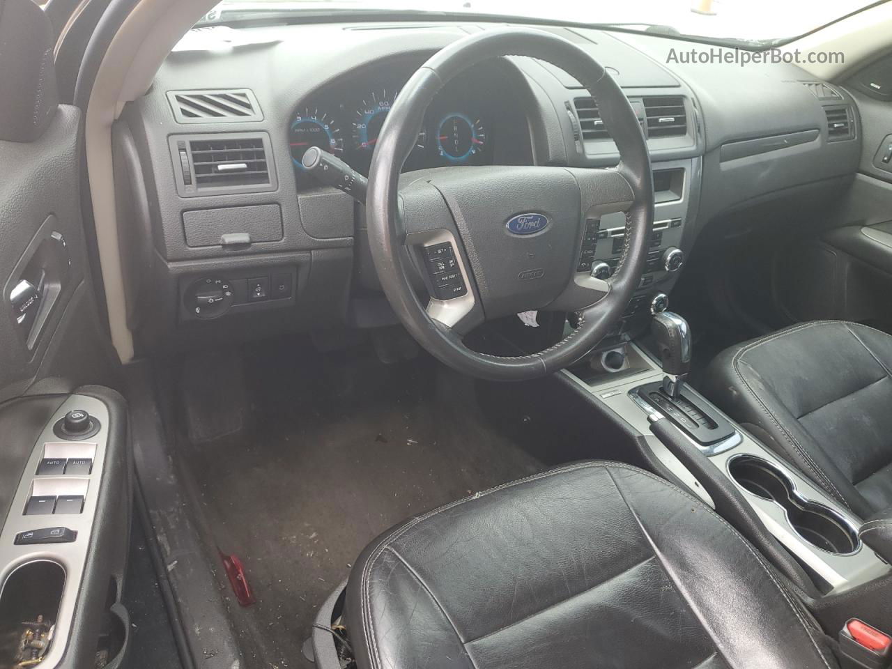 2012 Ford Fusion Sel Black vin: 3FAHP0JA9CR447913