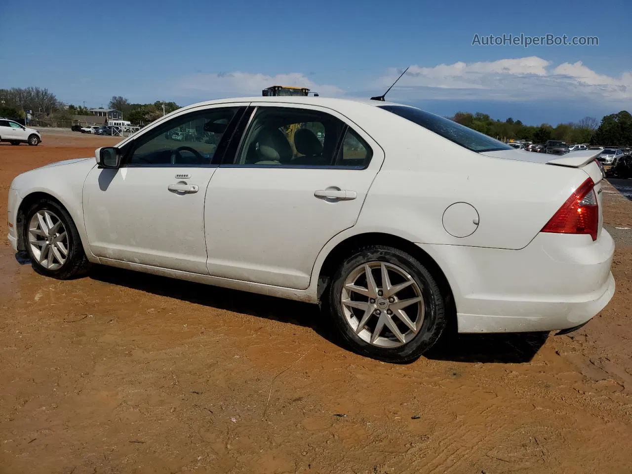 2010 Ford Fusion Sel White vin: 3FAHP0JAXAR283911