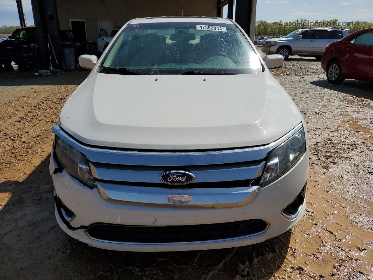 2010 Ford Fusion Sel White vin: 3FAHP0JAXAR283911