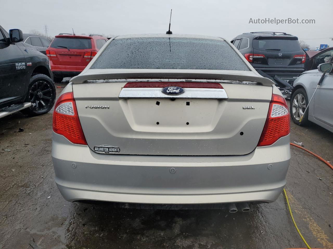 2010 Ford Fusion Sel Cream vin: 3FAHP0JAXAR323565