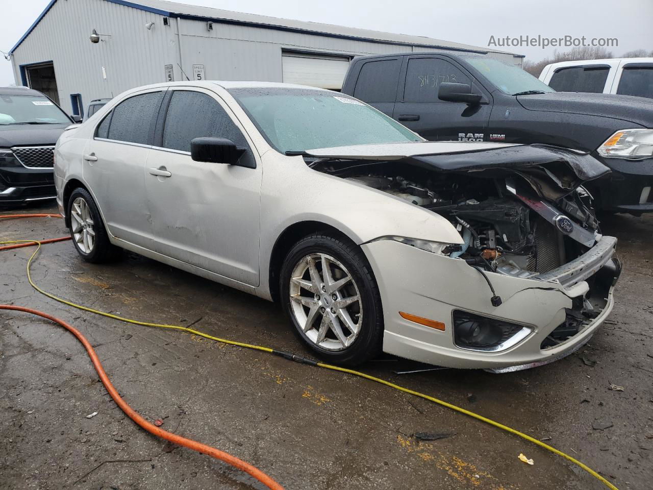 2010 Ford Fusion Sel Cream vin: 3FAHP0JAXAR323565