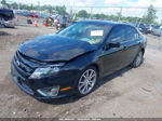 2012 Ford Fusion Sel Black vin: 3FAHP0JAXCR136250