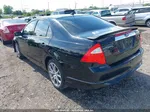 2012 Ford Fusion Sel Black vin: 3FAHP0JAXCR136250