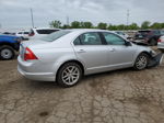 2012 Ford Fusion Sel Silver vin: 3FAHP0JAXCR257358