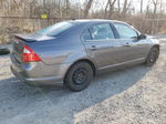 2012 Ford Fusion Sel Gray vin: 3FAHP0JAXCR391674