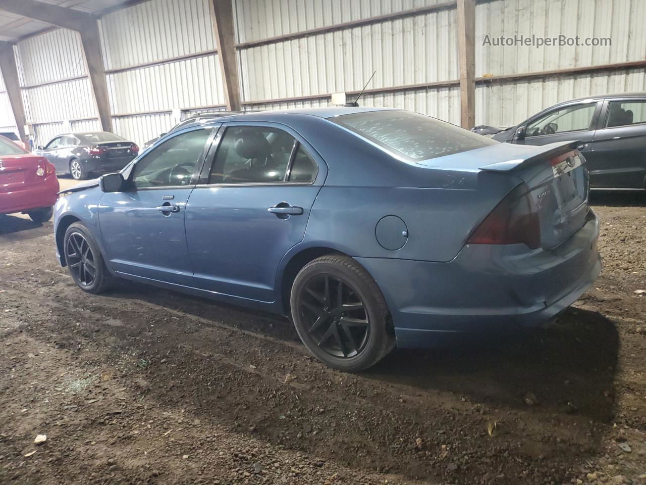 2010 Ford Fusion Sel Blue vin: 3FAHP0JG1AR243916