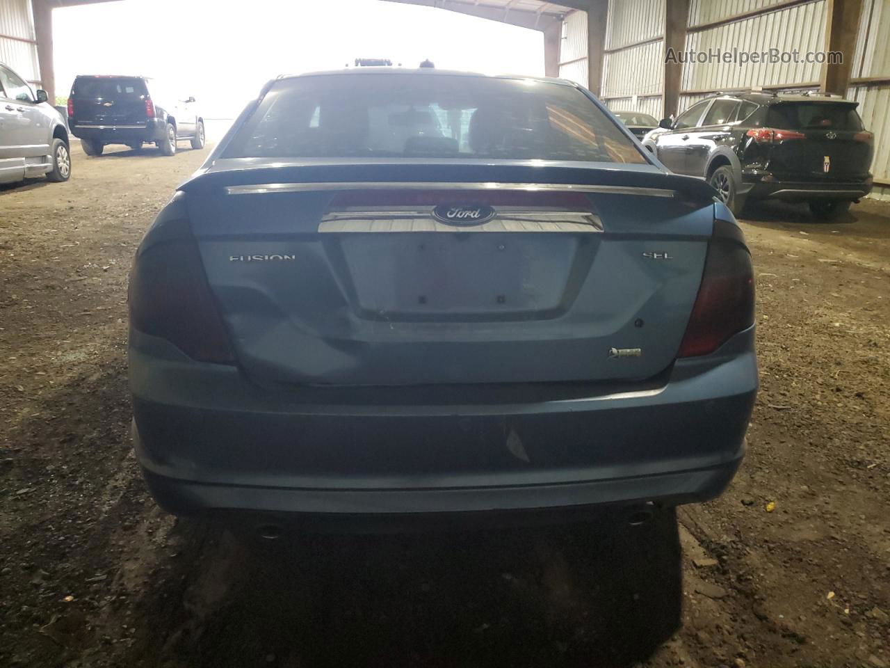 2010 Ford Fusion Sel Blue vin: 3FAHP0JG1AR243916