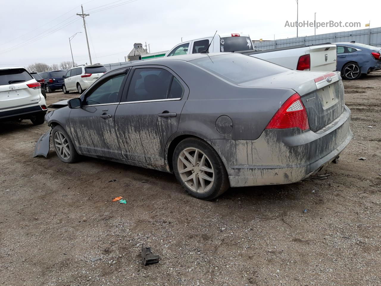 2010 Ford Fusion Sel Gray vin: 3FAHP0JG1AR334703