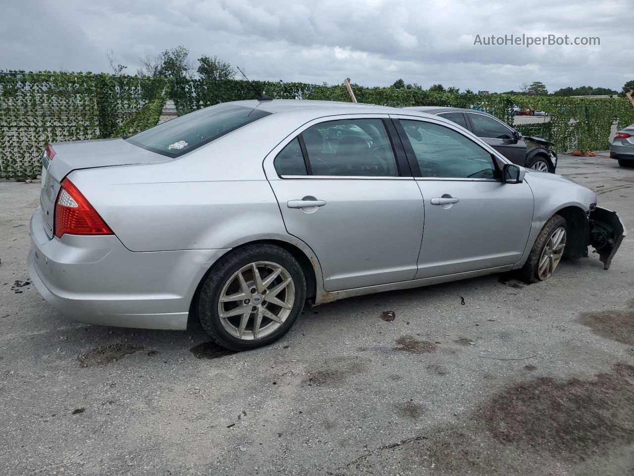 2012 Ford Fusion Sel Silver vin: 3FAHP0JG1CR294013