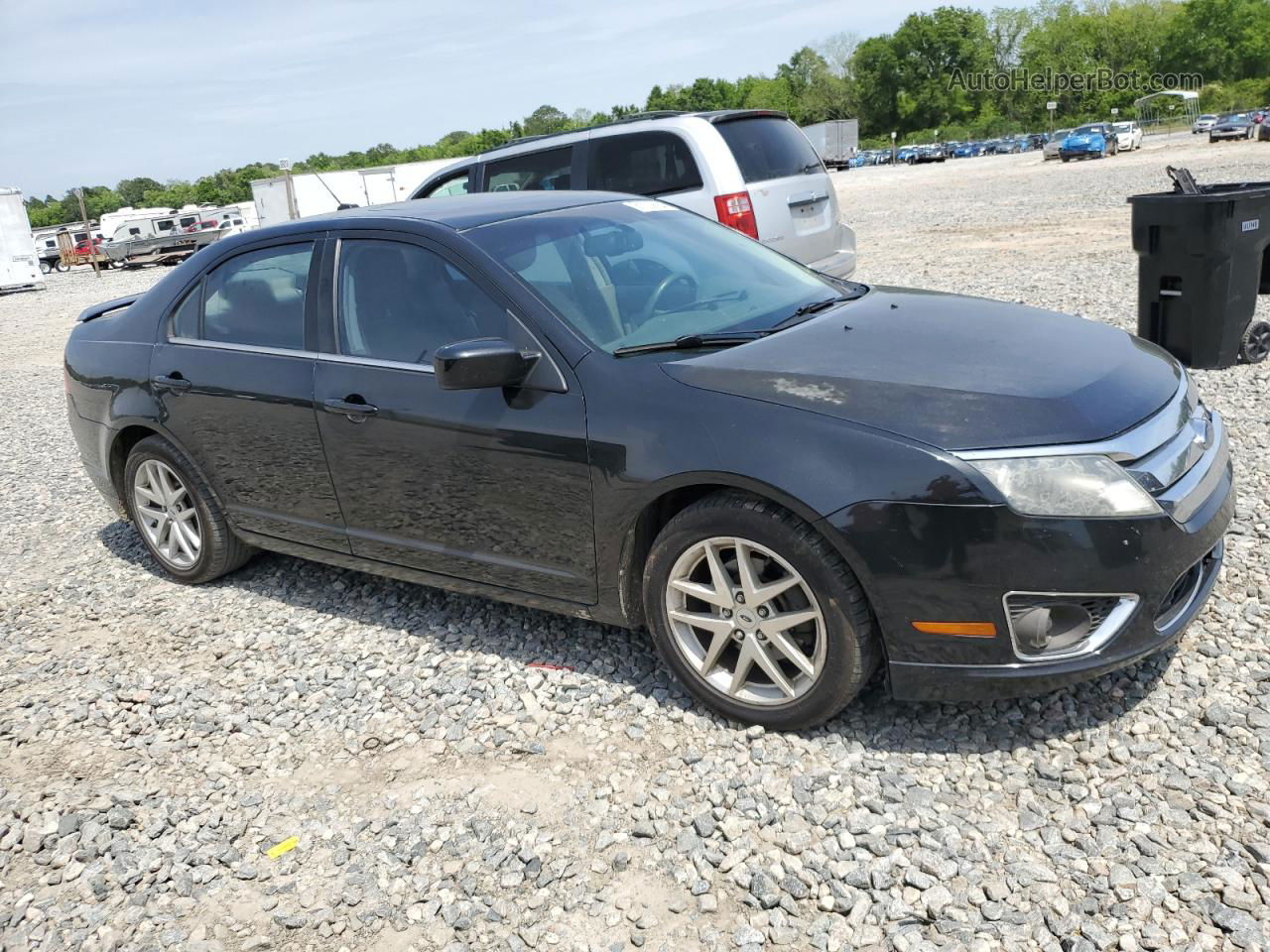 2010 Ford Fusion Sel Черный vin: 3FAHP0JG2AR232343