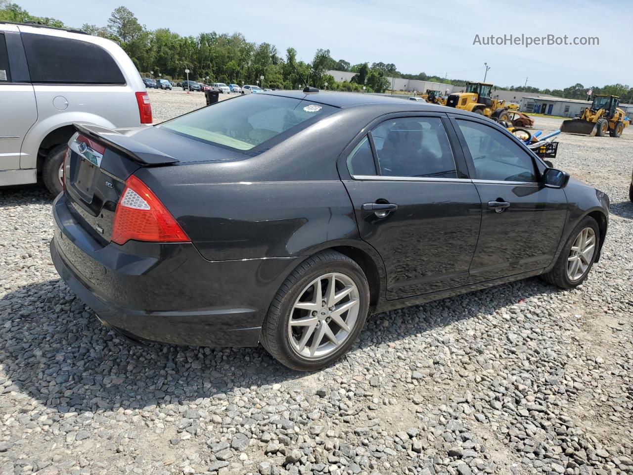 2010 Ford Fusion Sel Черный vin: 3FAHP0JG2AR232343