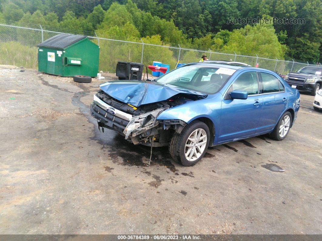 2010 Ford Fusion Sel Blue vin: 3FAHP0JG2AR273071