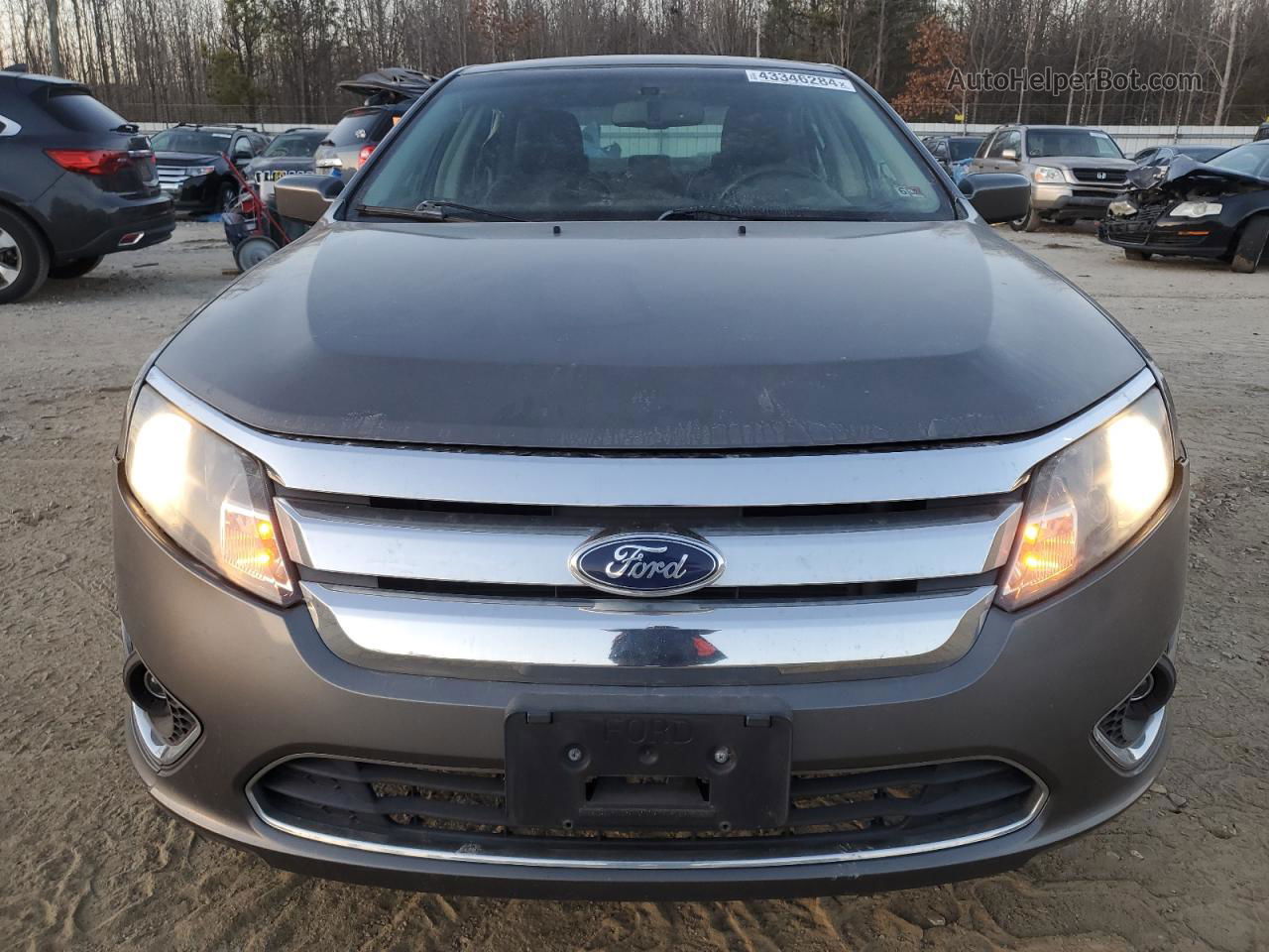 2010 Ford Fusion Sel Серый vin: 3FAHP0JG2AR389533