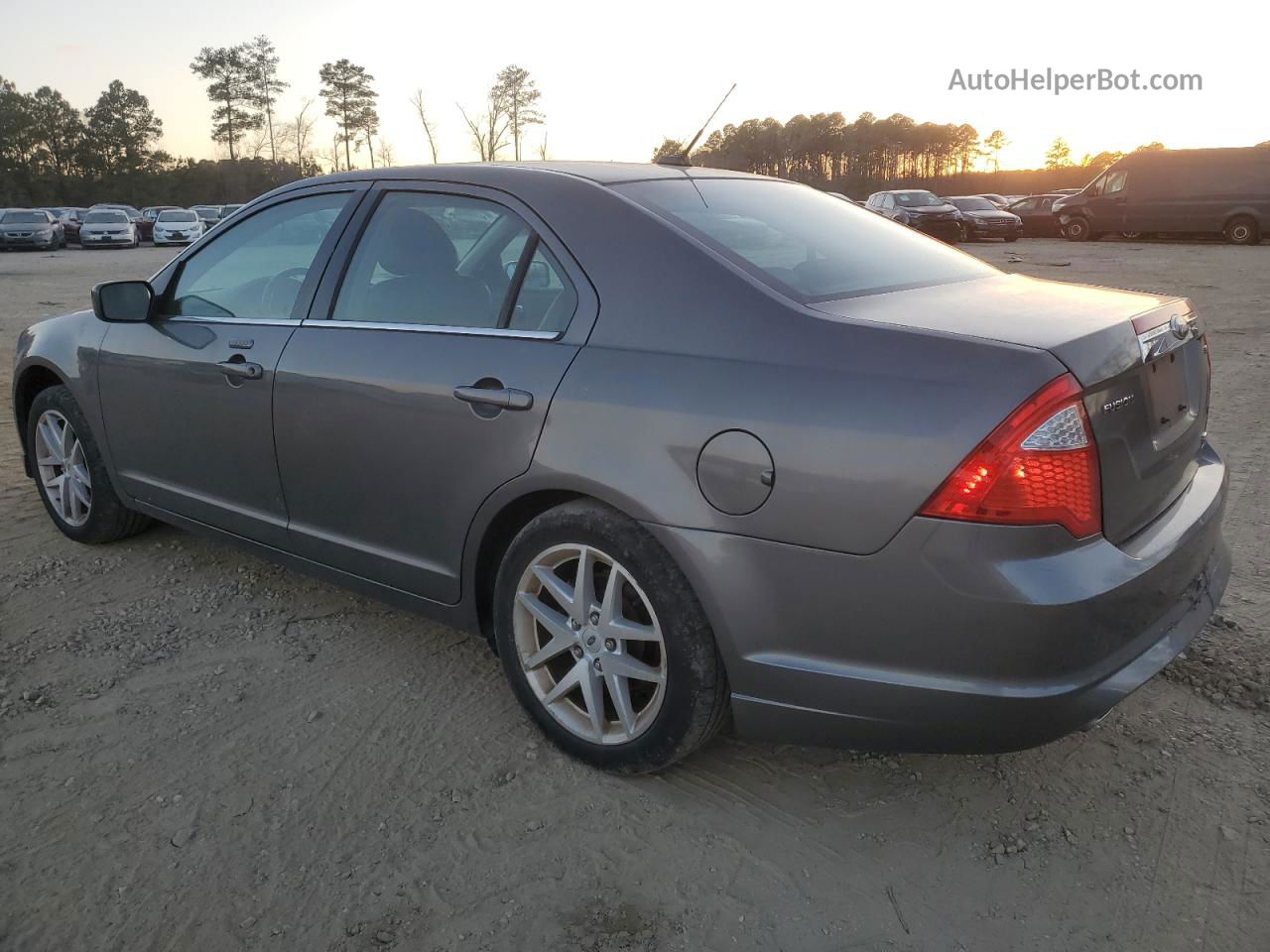 2010 Ford Fusion Sel Серый vin: 3FAHP0JG2AR389533