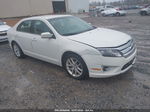 2012 Ford Fusion Sel White vin: 3FAHP0JG2CR165357