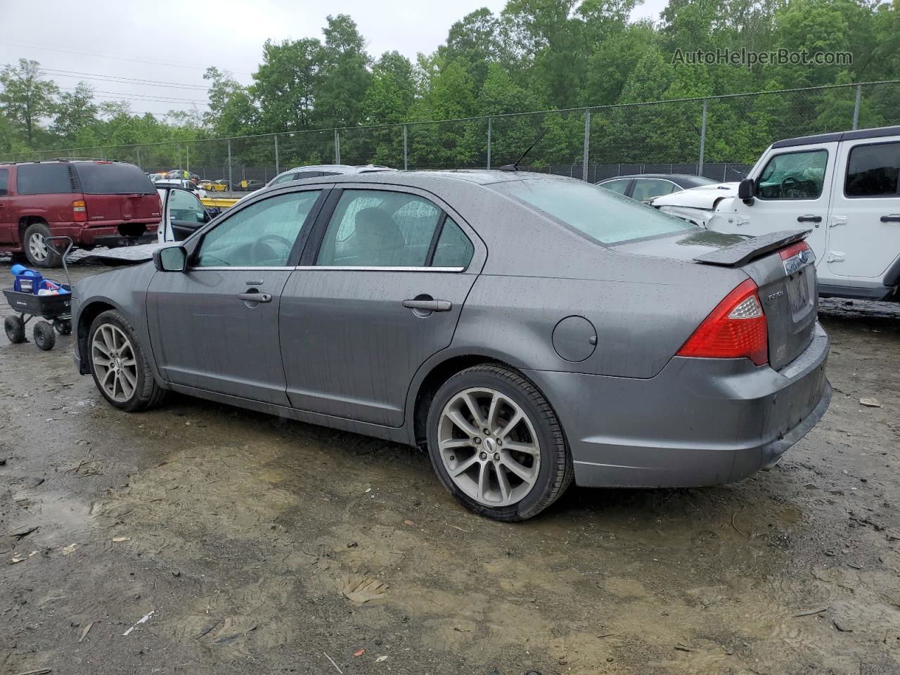 2010 Ford Fusion Sel Угольный vin: 3FAHP0JG3AR122062