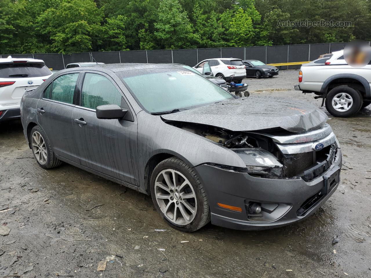 2010 Ford Fusion Sel Угольный vin: 3FAHP0JG3AR122062