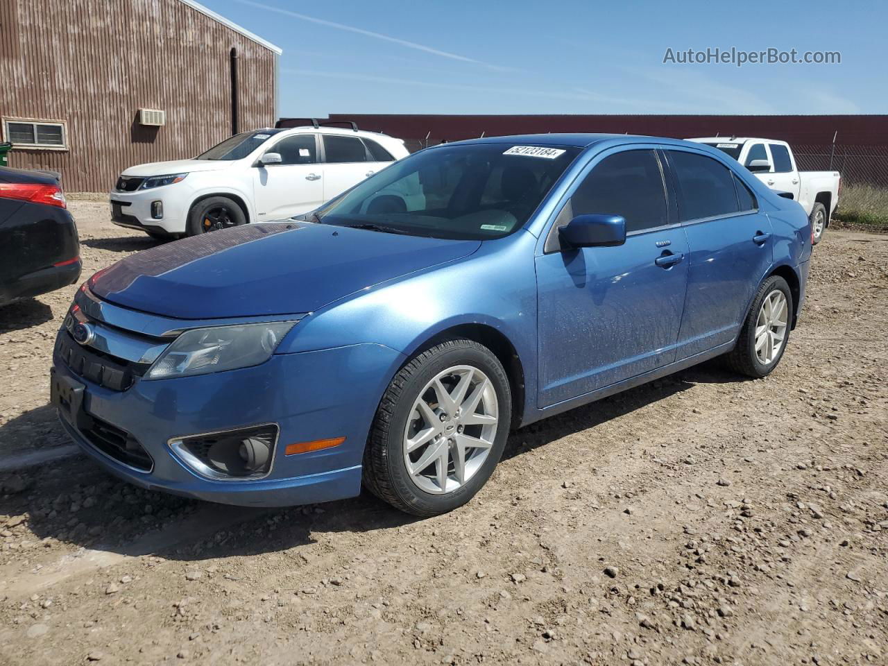 2010 Ford Fusion Sel Blue vin: 3FAHP0JG3AR277663