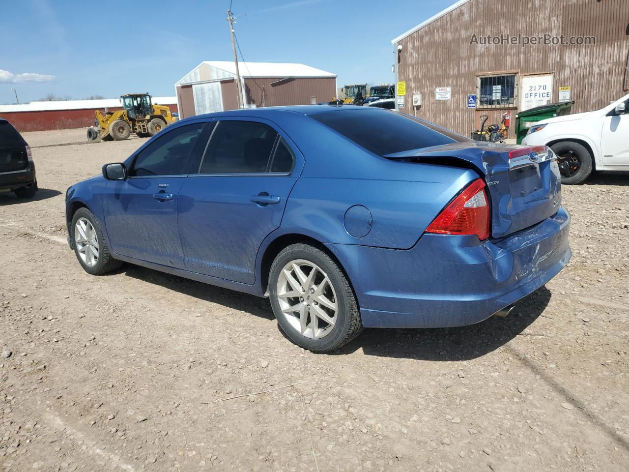 2010 Ford Fusion Sel Blue vin: 3FAHP0JG3AR277663