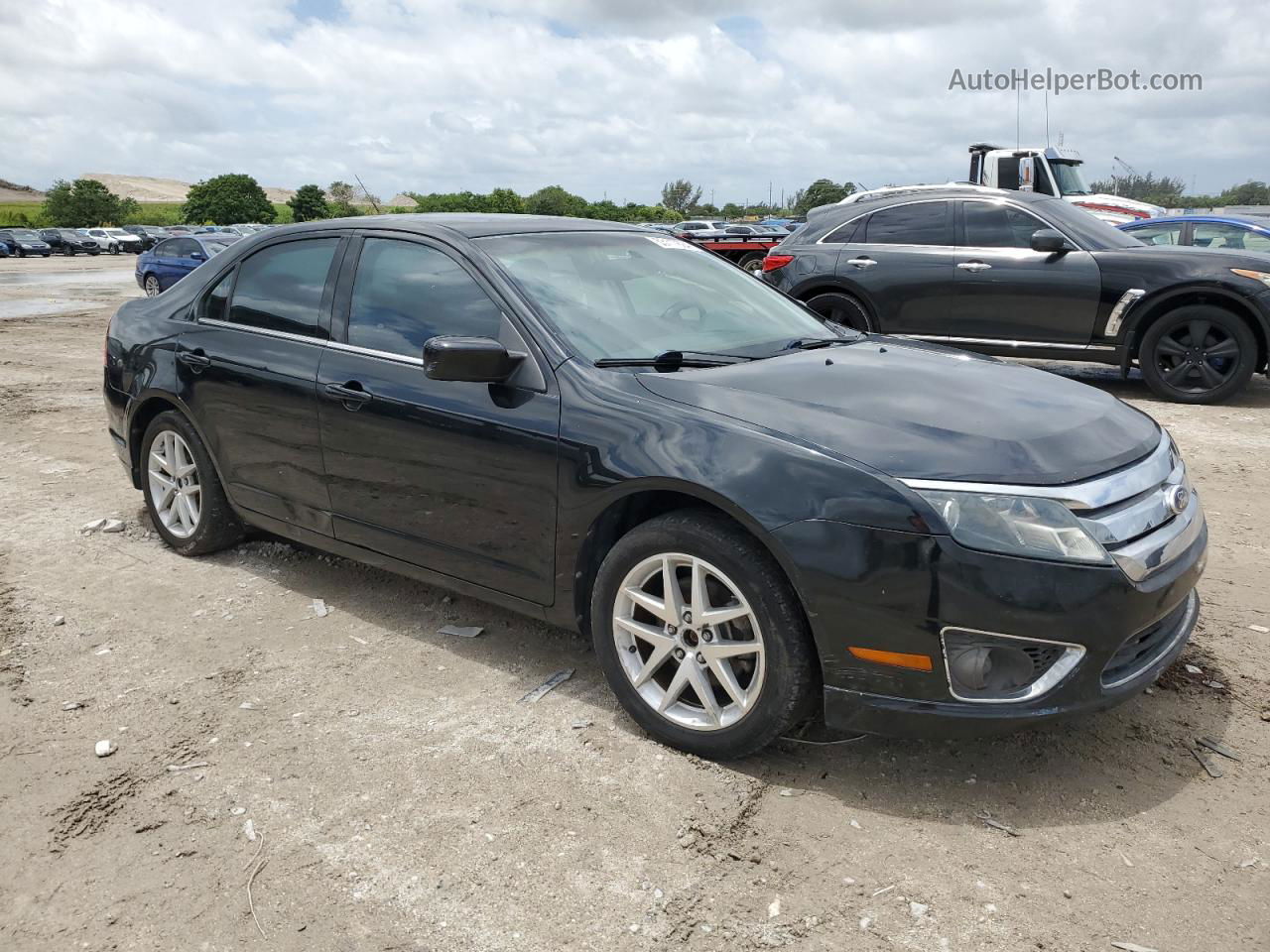 2010 Ford Fusion Sel Black vin: 3FAHP0JG3AR297122