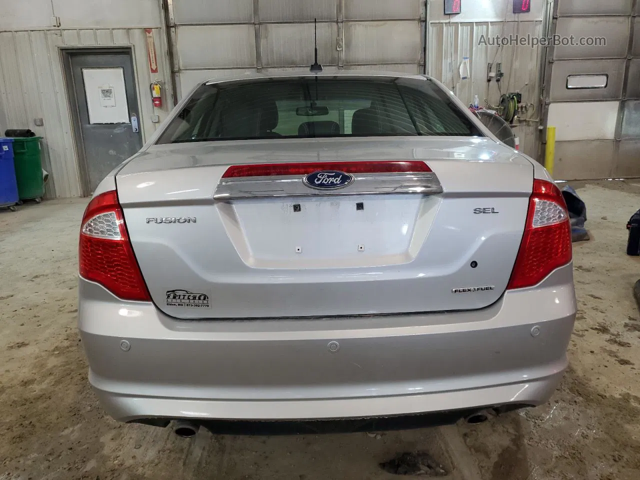 2012 Ford Fusion Sel Silver vin: 3FAHP0JG3CR250725