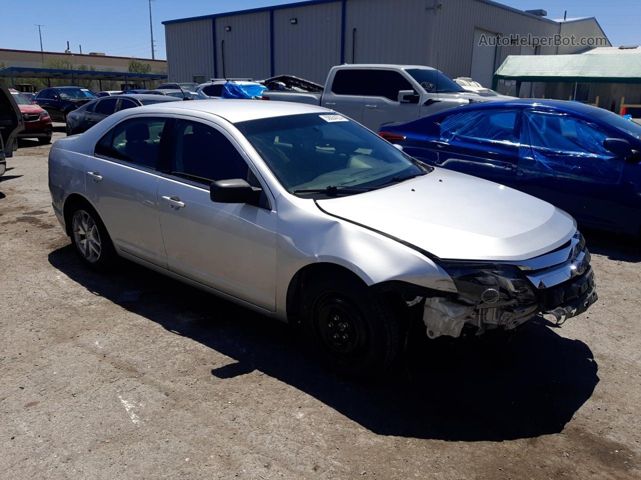 2012 Ford Fusion Sel Silver vin: 3FAHP0JG3CR313208