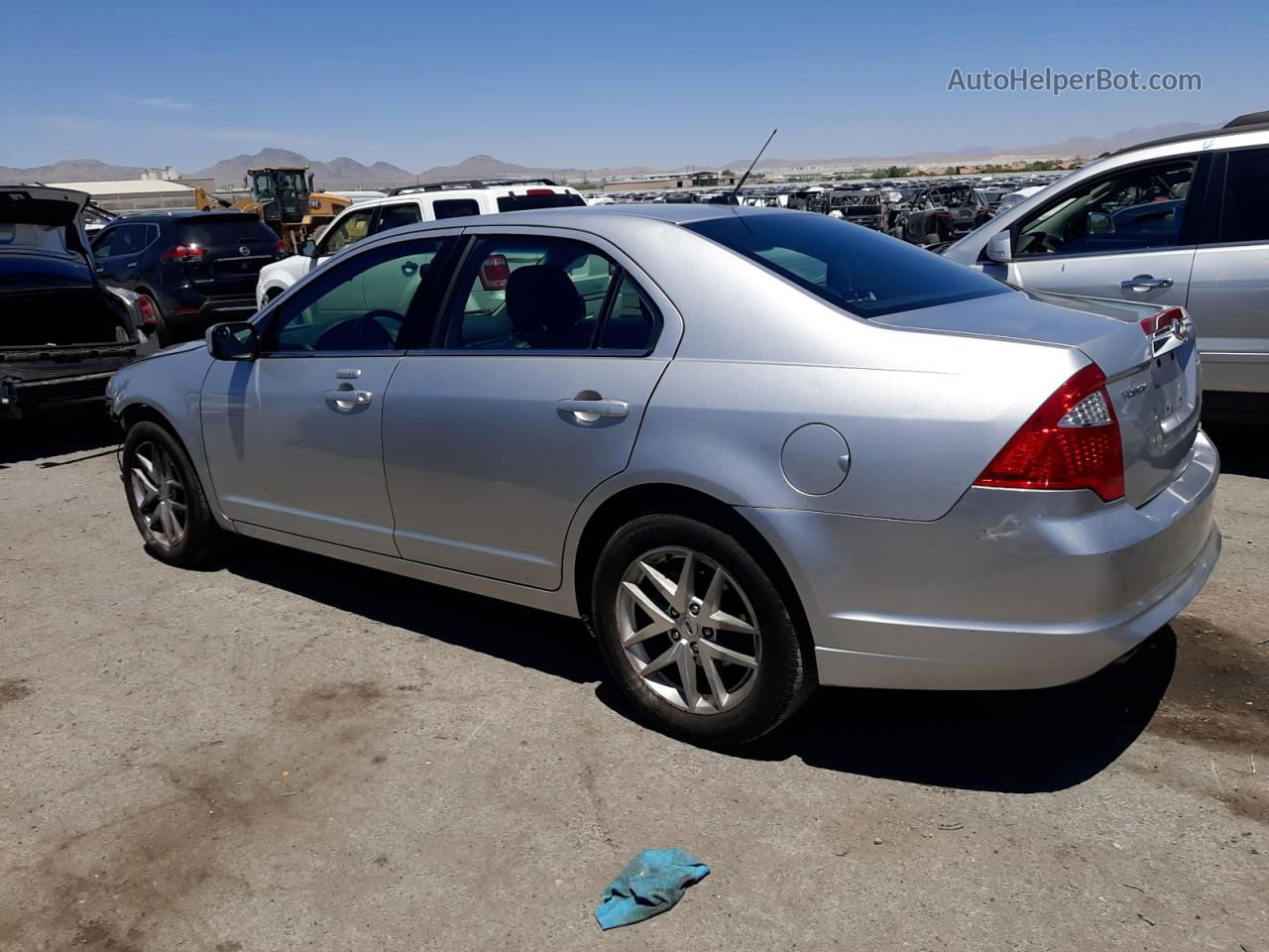 2012 Ford Fusion Sel Silver vin: 3FAHP0JG3CR313208