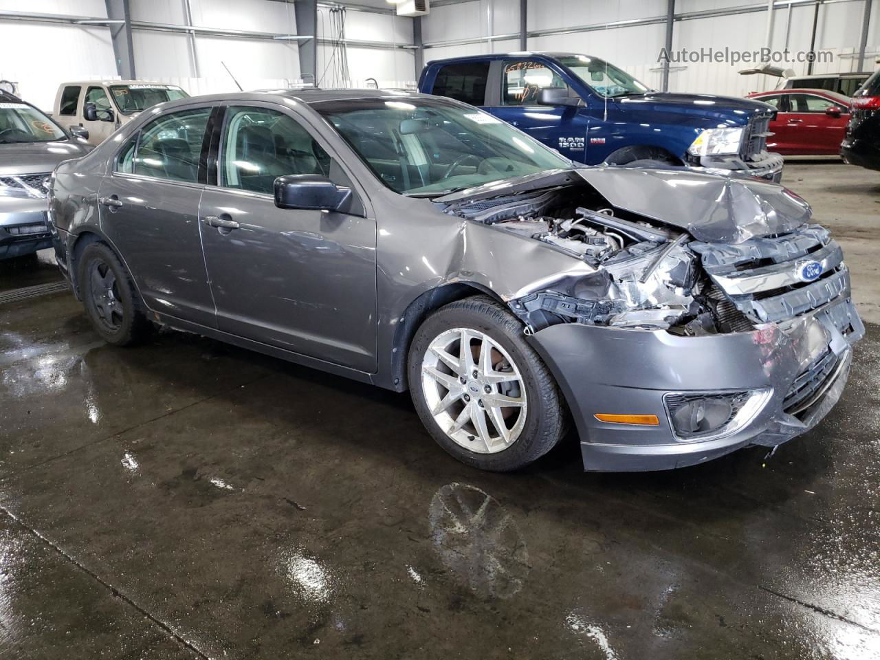 2010 Ford Fusion Sel Gray vin: 3FAHP0JG4AR273153