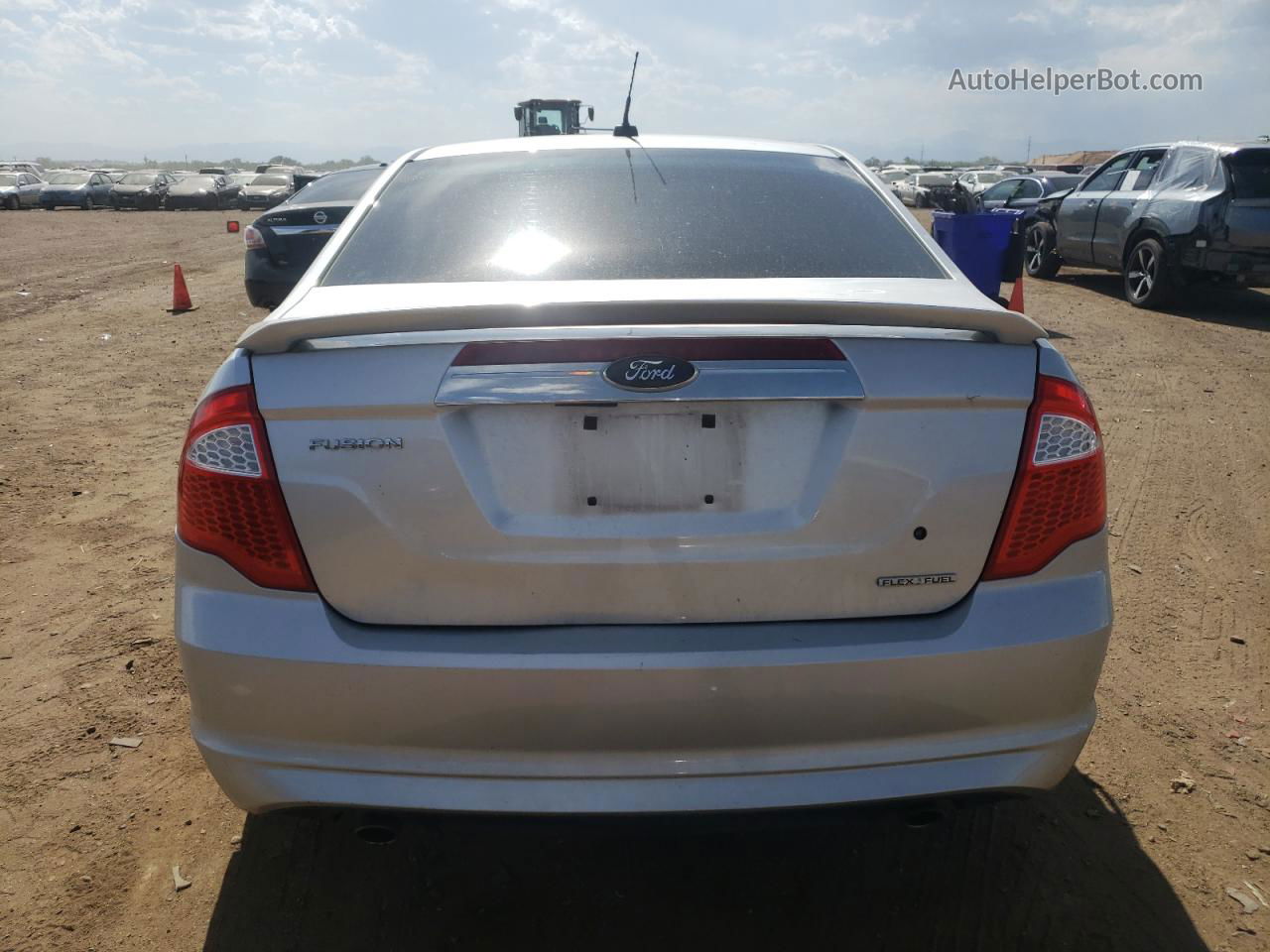 2012 Ford Fusion Sel Silver vin: 3FAHP0JG4CR290179