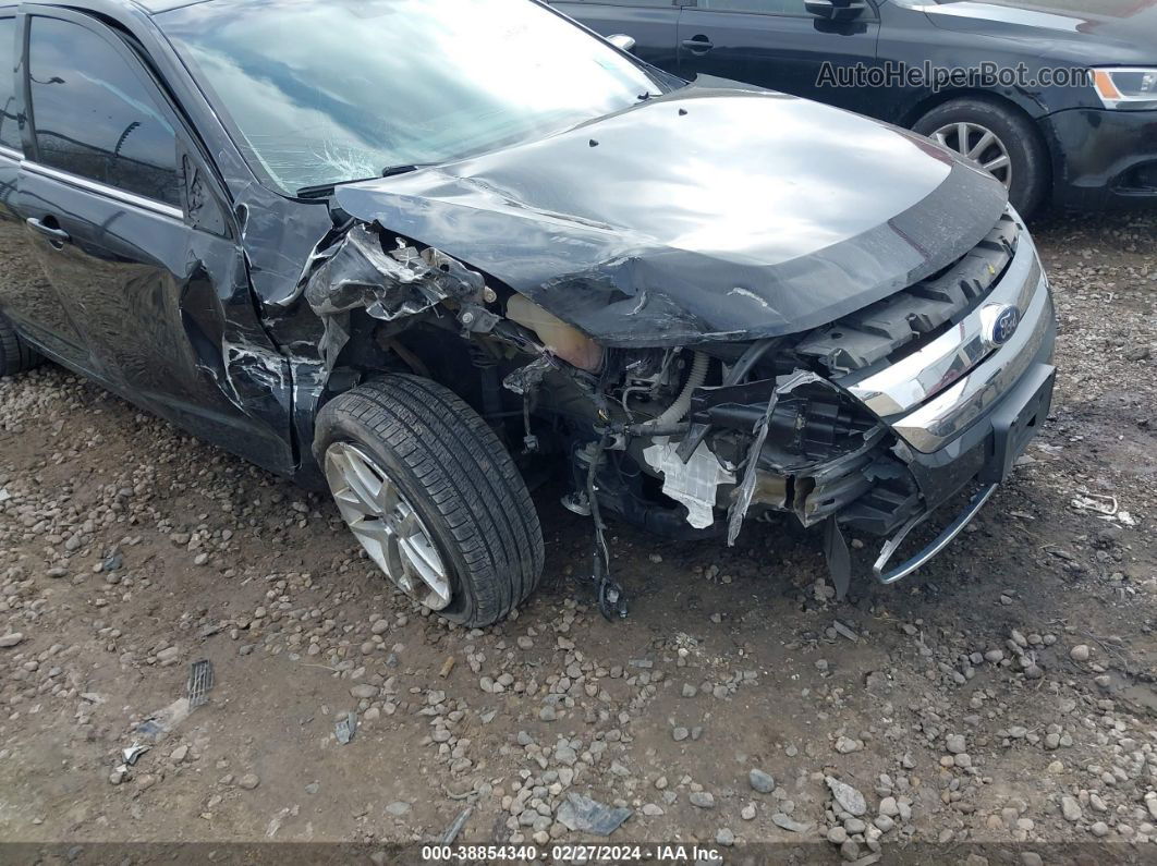 2012 Ford Fusion Sel Черный vin: 3FAHP0JG5CR435729