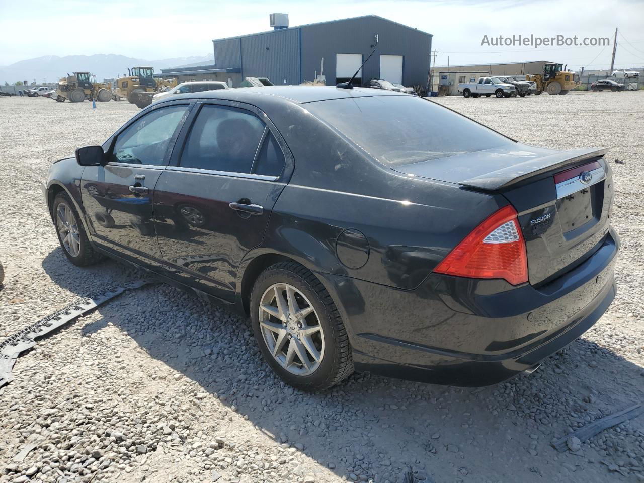 2012 Ford Fusion Sel Black vin: 3FAHP0JG5CR439246