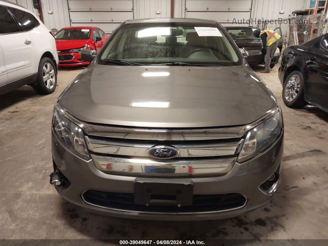 2012 Ford Fusion Sel Gray vin: 3FAHP0JG5CR444527