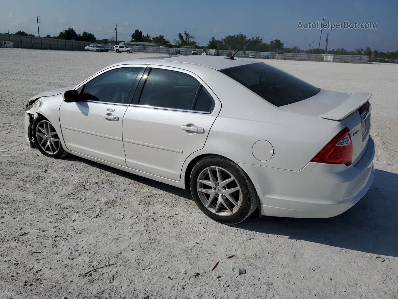 2010 Ford Fusion Sel White vin: 3FAHP0JG6AR409024