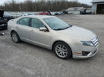 2010 Ford Fusion Sel Beige vin: 3FAHP0JG6AR414126