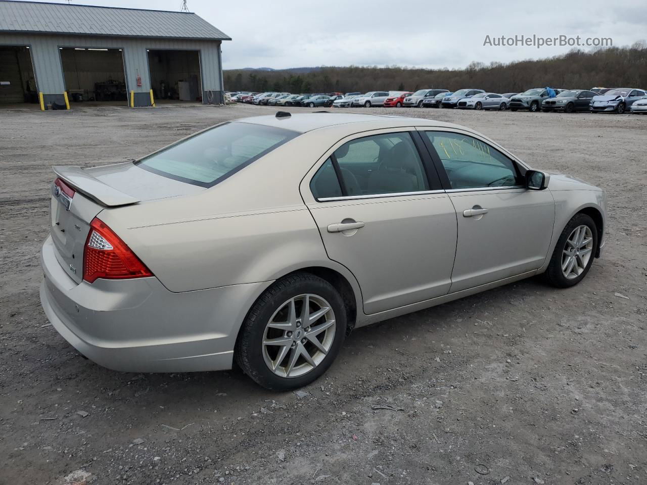 2010 Ford Fusion Sel Beige vin: 3FAHP0JG6AR414126