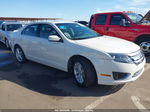 2012 Ford Fusion Sel White vin: 3FAHP0JG6CR198829