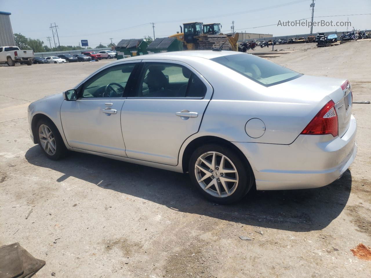 2012 Ford Fusion Sel Silver vin: 3FAHP0JG6CR450451