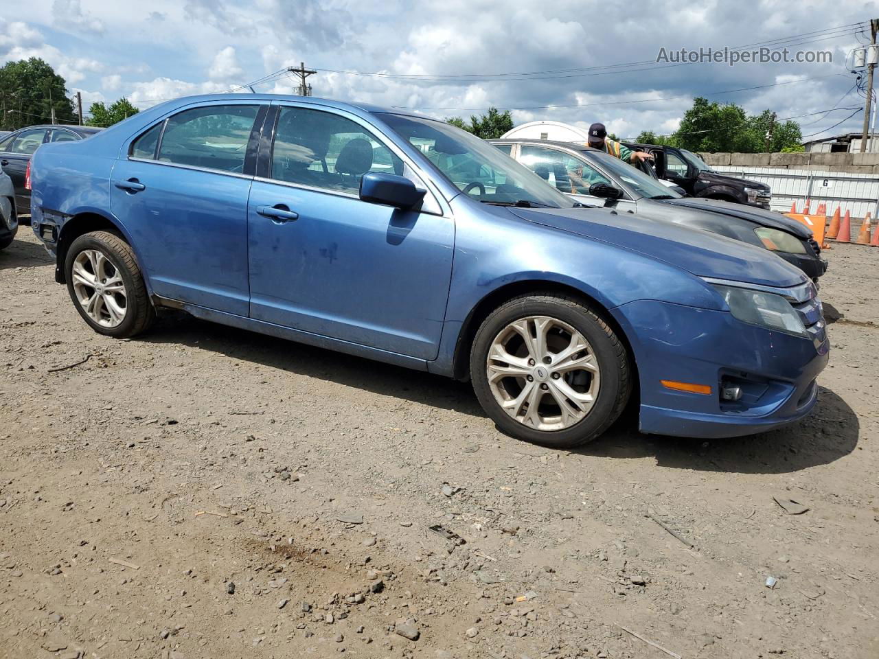 2010 Ford Fusion Sel Blue vin: 3FAHP0JG7AR279111