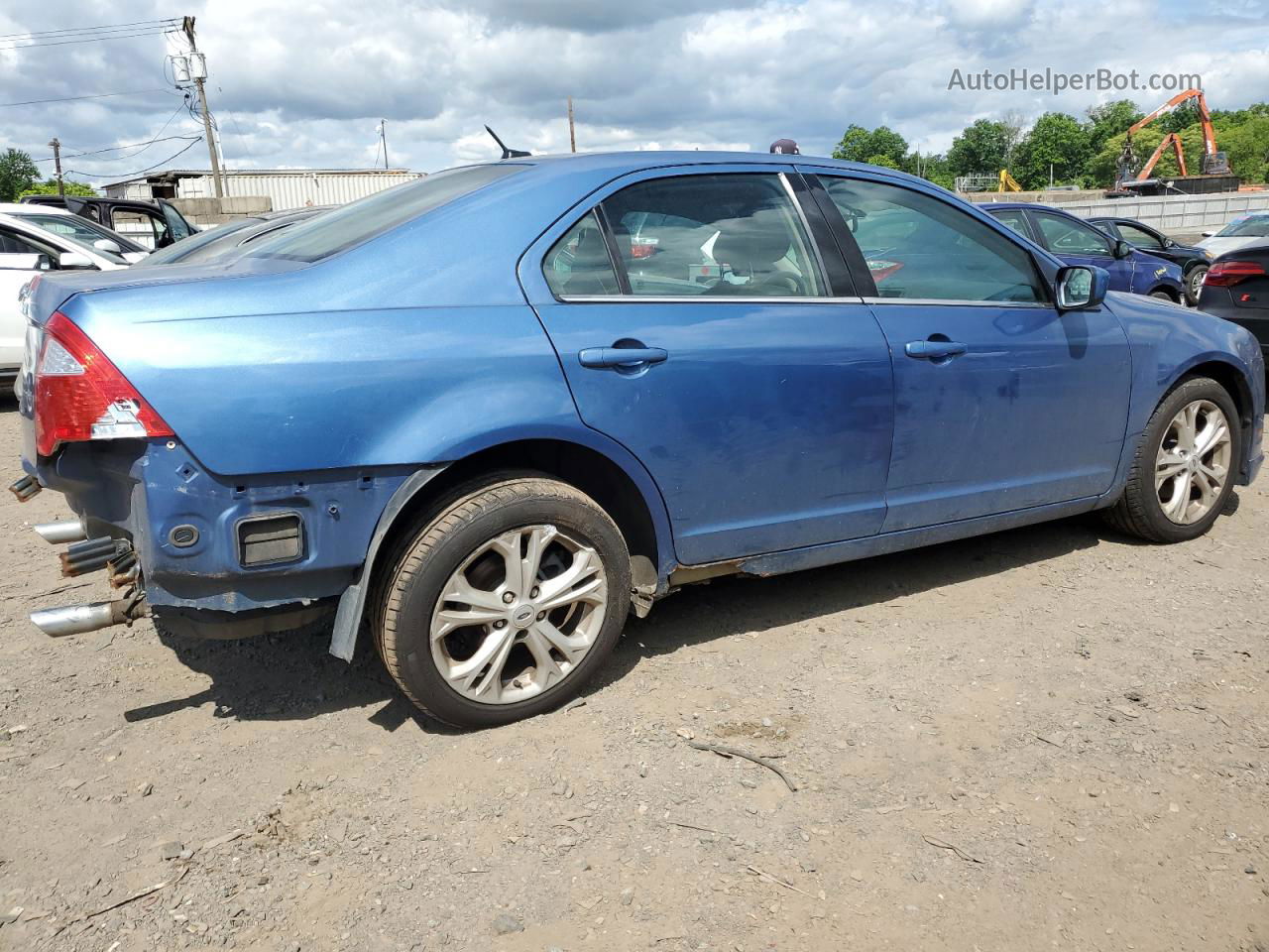 2010 Ford Fusion Sel Blue vin: 3FAHP0JG7AR279111