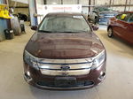 2012 Ford Fusion Sel Maroon vin: 3FAHP0JG7CR354618