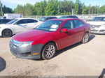 2012 Ford Fusion Sel Red vin: 3FAHP0JG7CR357485