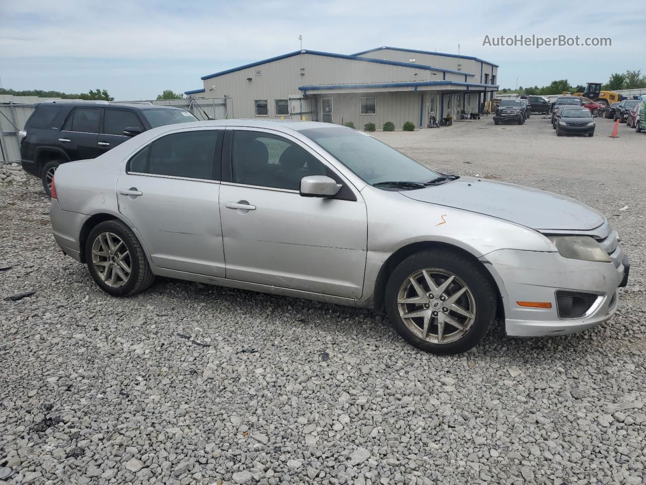 2012 Ford Fusion Sel Silver vin: 3FAHP0JG7CR421461