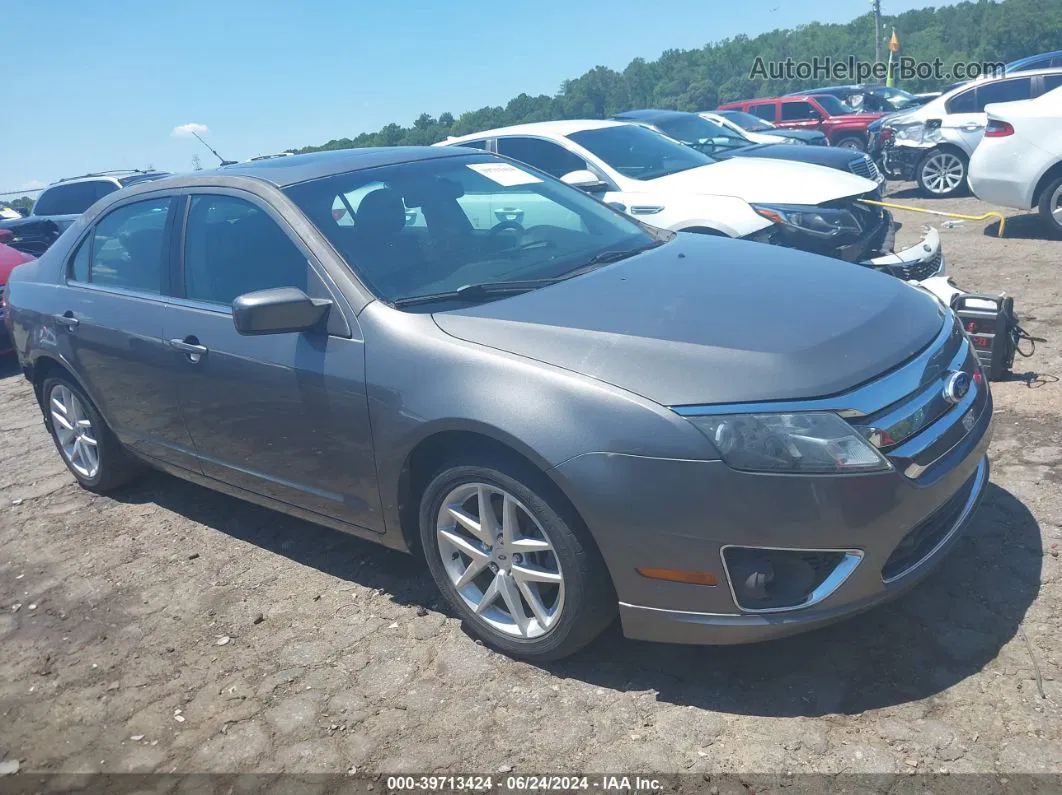 2010 Ford Fusion Sel Серый vin: 3FAHP0JG8AR306106