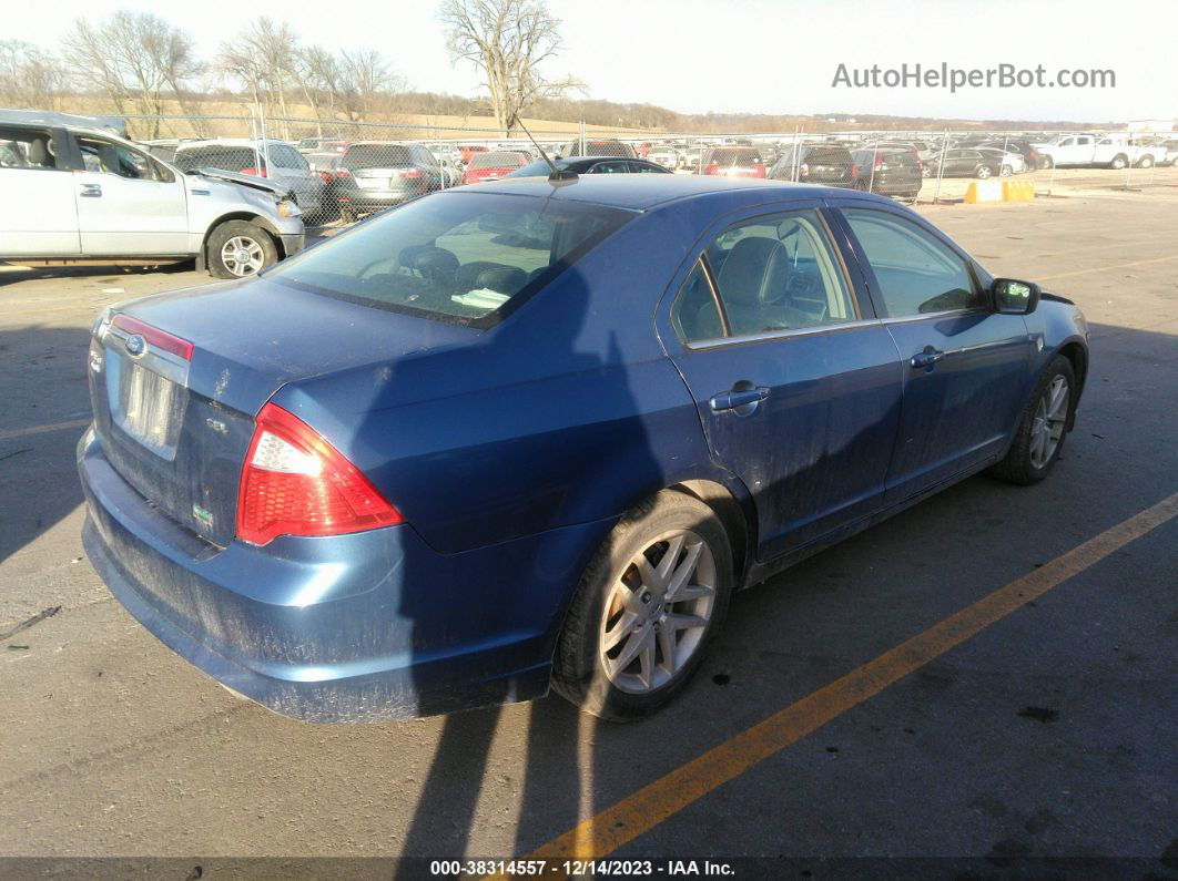 2010 Ford Fusion Sel Синий vin: 3FAHP0JG8AR377967