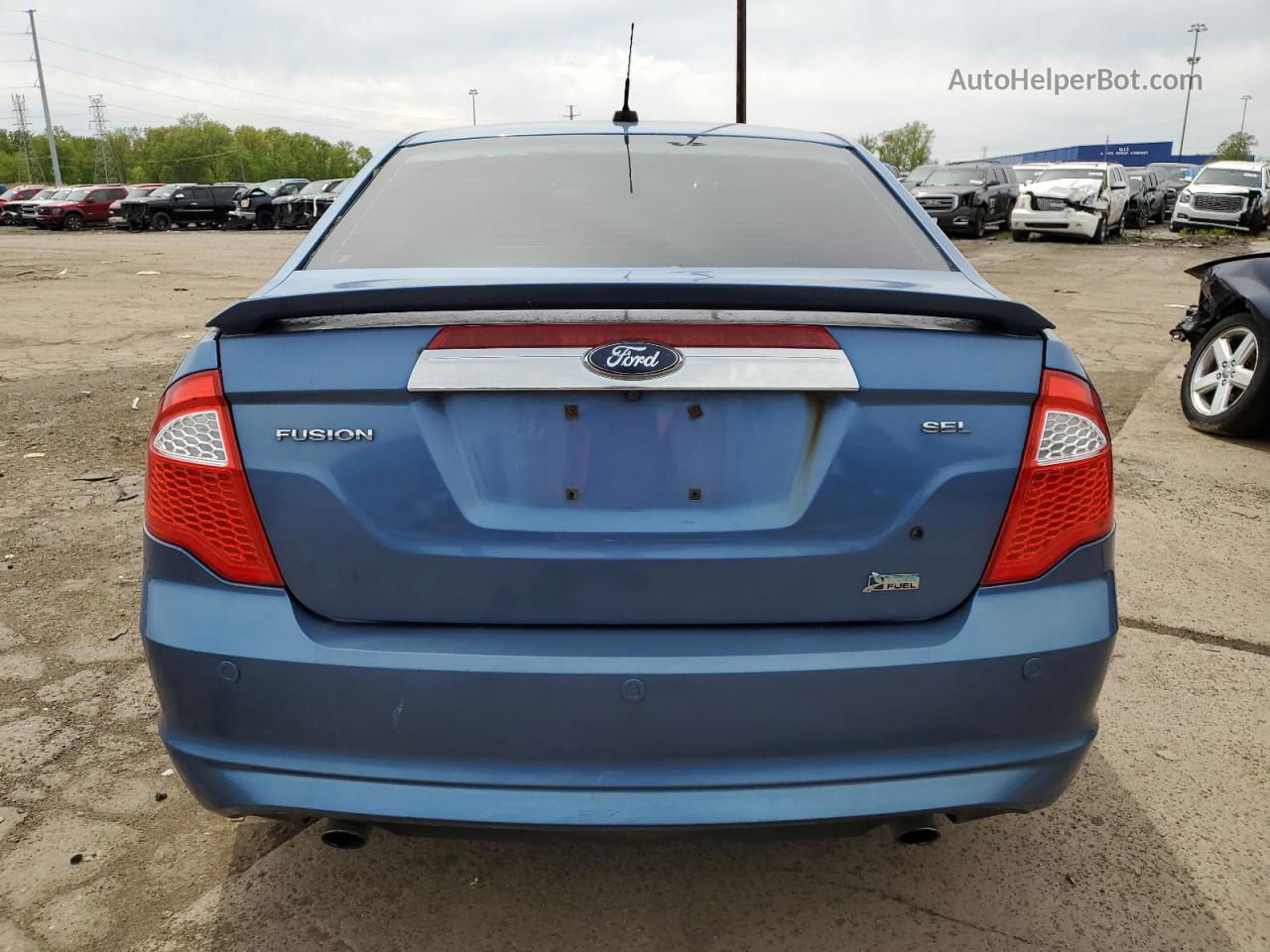 2010 Ford Fusion Sel Blue vin: 3FAHP0JG9AR192763