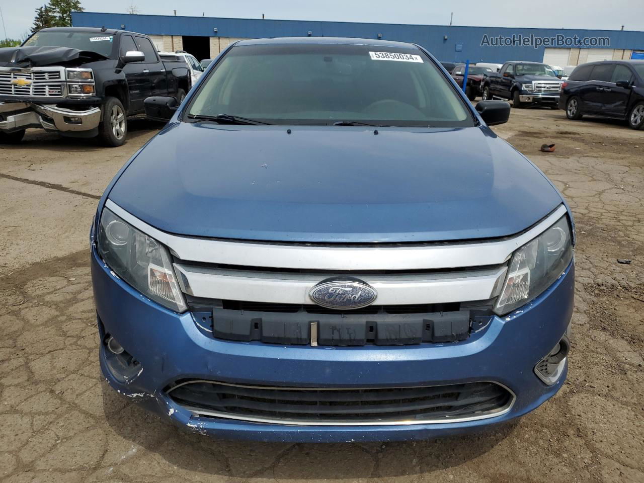 2010 Ford Fusion Sel Blue vin: 3FAHP0JG9AR192763