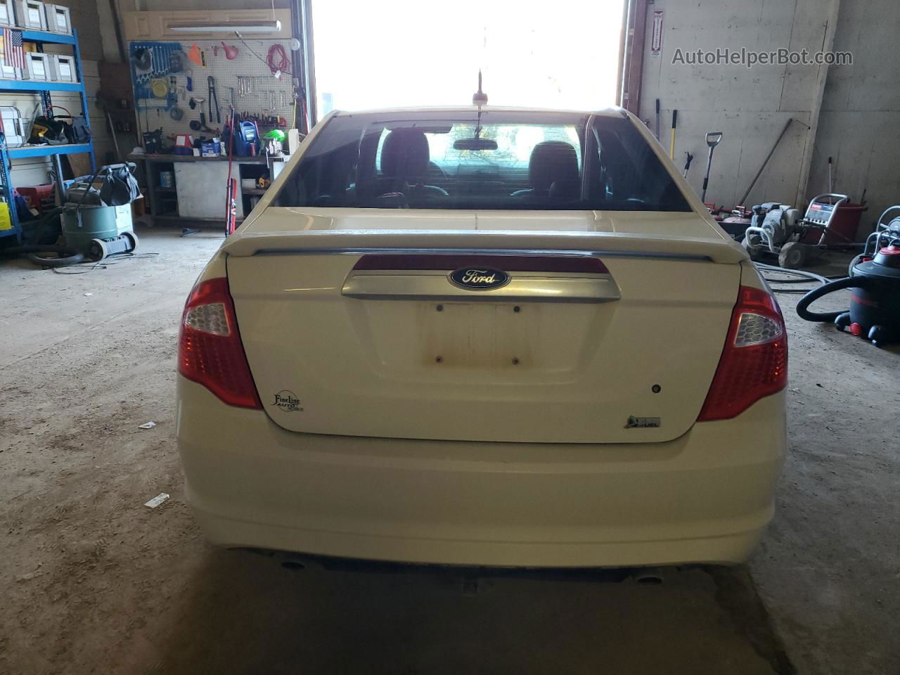 2010 Ford Fusion Sel White vin: 3FAHP0JG9AR381803